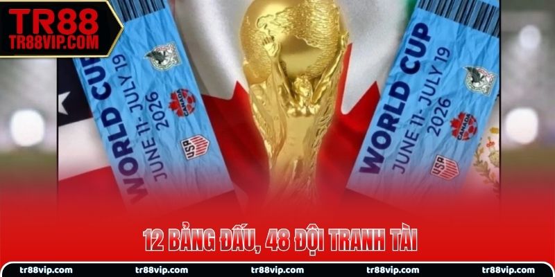 World Cup 2026 mở rộng với 12 bảng đấu, 48 đội tranh tài
